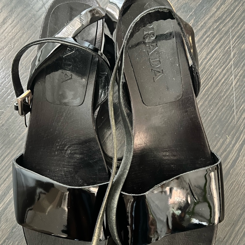 Prada Black Sandals - Picture 3 of 4